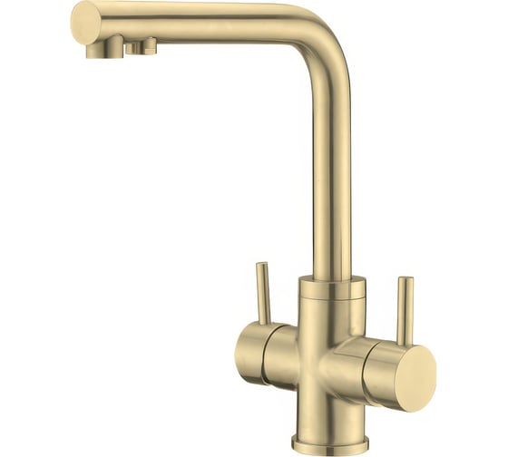 Кухонный смеситель Oulin OL-8021 Matt Gold