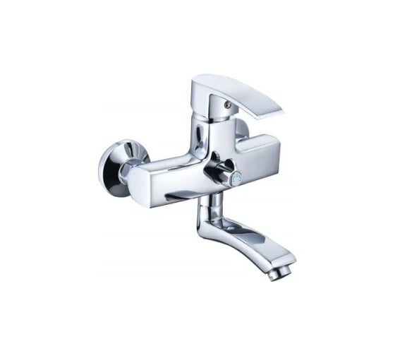 Смеситель для ванны Ammore с коротким изливом (хром) A4709-1