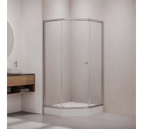 Душевой уголок RGW 90x90x190 CL-80 Трапеция/Хром/Прозрачное/5 мм 81088099-11