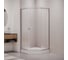 Душевой уголок RGW 90x90x190 CL-80-CH Трапеция/Мат.хром/Матовое/5 мм 81088099-22 2