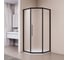 Душевой уголок RGW 90x90x195 PA-86-B NEW Трапеция/Чёрный/Матовое/6 мм 38088699-24N 1