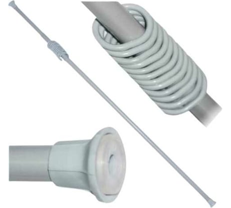 Карниз Violet 120-210 см, серый 2110008