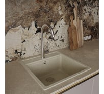 Смеситель для кухни , никель матовый Oliveeka OL-963002-BN