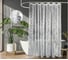 Шторка для ванной PERFECTO LINEA (12 колец в комплекте), 180х180 см, Aura, 3D роса, ЦИ-2370295422 1