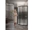 Душевой уголок Bauedge BAU Dream с поддоном 90x90х195, прозрачное закаленное стекло с черной мозаикой 5 мм TY0044 4