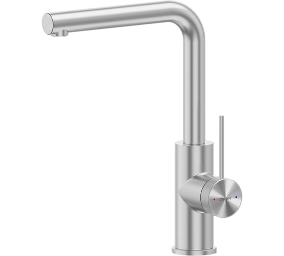 Смеситель ABBER Emotion 316 для кухни, брашированная сталь AF8814BST
