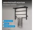 Полотенцесушитель электрический ABBER Standard черный матовый AH4614MB 3