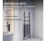 Полотенцесушитель электрический ABBER Treppe черный матовый AH4705MB 3