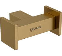 Крючок LEMARK Валдай для полотенец, брашированное золото, LMA-8111S1-BRG