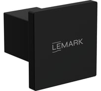 Крючок LEMARK Валдай для полотенец, чёрный, LMA-8111S-BL
