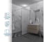 Душевая перегородка GuteWetter SHOWER GLASS GK-24-10мм 70x200 см, цвет фурнитуры хром блестящий, цвет стекла матовый, стекло закаленное 10 мм 4698033172755 2