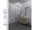 Душевая перегородка GuteWetter SHOWER GLASS GK-24-10мм 80x200 см, цвет фурнитуры хром блестящий, цвет стекла бесцветный, стекло закаленное 10 мм 4698033172854 2