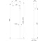 Смеситель ABBER Perfekte 316 напольный для раковины, брашированная оружейная сталь AF8A40BGG 2