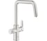 Смеситель для кухонной мойки Grohe Blue Pure Eurosmart с функцией фильтрации, без фильтра в комплекте, суперсталь 30583DC0 1