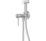 Смеситель ABBER Wasser Kreis 316 с гигиеническим душем, брашированная сталь AF8125BST 1