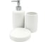 Стакан для зубных щеток Bath Plus 7.6х11см NUOVO белый W-CE1564A-TB 12