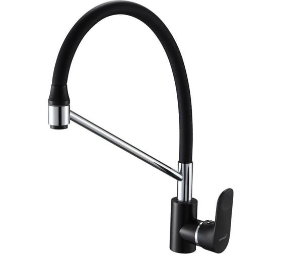 Смеситель для кухни Ammore с силиконовым изливом, с гайкой A5708-A