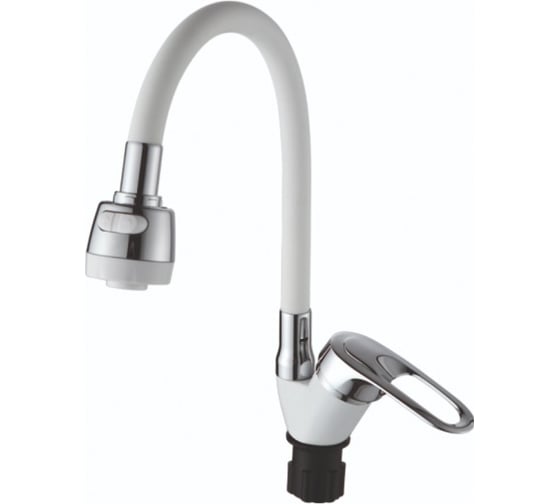 Смеситель для кухни Ammore с силиконовым изливом, с гайкой A5040-C