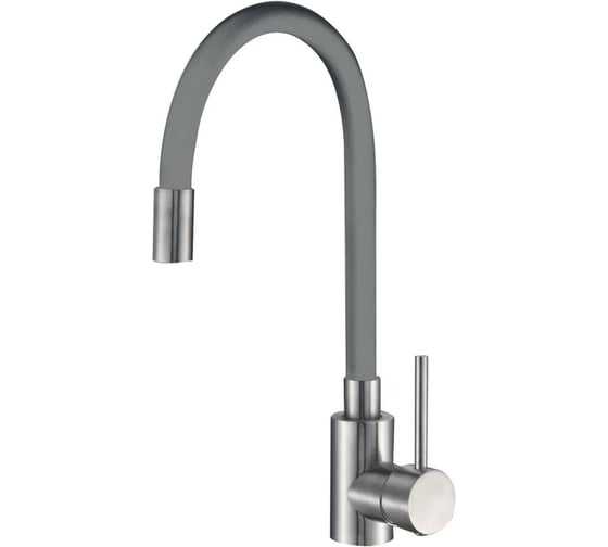 Смеситель для кухни Ammore с силиконовым изливом, с гайкой A5510-2