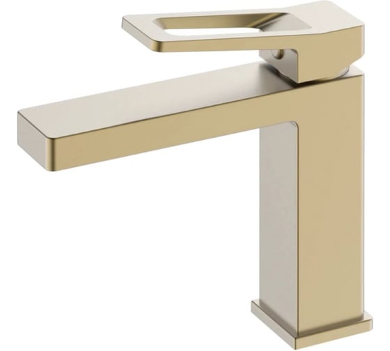 Смеситель для раковины Haiba HB10732-5 золото матовый (354461) 00354461