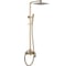 Душевая стойка ABBER Wasserfall с изливом, золото матовое AF8616GL 1