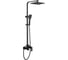 Душевая стойка ABBER Wasserfall с изливом, черный матовый AF8616BL 1