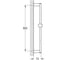 Душевая штанга Grohe Euphoria Cube 900 мм, хром () 27841000 2