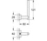 Держатель запасного рулона бумаги Grohe Essentials Cube, темный графит матовый 40623AL1 2