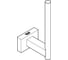 Держатель запасного рулона бумаги Grohe Essentials Cube, темный графит матовый 40623AL1 4