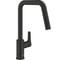 Смеситель для кухни Grohe Eurosmart выдвижной, матовый чёрный 306192430 1