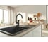 Смеситель для кухни Grohe Eurosmart с запорным клапаном, матовый чёрный 317862431 4