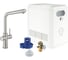 Смеситель для кухни Grohe Blue Professional с функцией фильтрации, с системой охлаждения и газирования воды, Wi-Fi, суперсталь 31347DC3 1