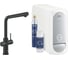Смеситель для кухни Grohe Blue Home с системой фильтрации, охлаждения и газирования воды, Wi-Fi, черный бархат 31454KS1 1