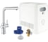 Смеситель для кухни Grohe Blue Professional с вытяжным изливом, функцией фильтрации, системой охлаждения и газирования воды, Wi-Fi, хром 31326002 1