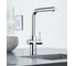 Смеситель для кухни Grohe Blue Professional с вытяжным изливом, функцией фильтрации, системой охлаждения и газирования воды, Wi-Fi, хром 31326002 3
