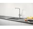 Смеситель для кухни Grohe Blue Professional с вытяжным изливом, функцией фильтрации, системой охлаждения и газирования воды, Wi-Fi, хром 31326002 4