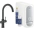 Смеситель для кухни Grohe Blue Home с системой фильтрации, охлаждения и газирования воды, Wi-Fi, черный бархат 31455KS1 1