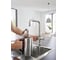 Смеситель для кухни Grohe Blue Home с системой фильтрации, охлаждения и газирования воды, Wi-Fi, суперсталь 31543DC0 6