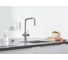 Смеситель для кухни Grohe Blue Home с системой фильтрации, охлаждения и газирования воды, Wi-Fi, суперсталь 31543DC0 5