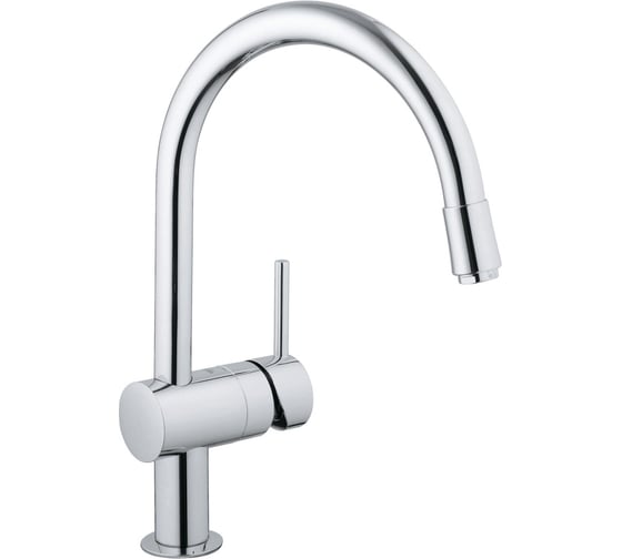 Смеситель для кухни Grohe Minta с вытяжным C-изливом и ограничением расхода воды, хром 3291800E