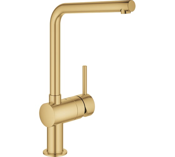 Смеситель для кухни Grohe Minta с поворотным L-изливом, холодный рассвет, матовый 31375GN0