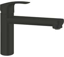 Смеситель для кухни Grohe Eurosmart, матовый чёрный 304632430