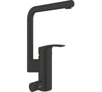 Смеситель для кухни Grohe Eurosmart с запорным клапаном, матовый чёрный 317872431