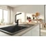 Смеситель для кухни Grohe Eurosmart с запорным клапаном, матовый чёрный 317872431 4