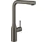Смеситель для кухни Grohe Essence с вытяжным изливом 2jet, темный графит матовый 30504AL0 1