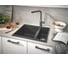 Смеситель для кухни Grohe Essence с вытяжным изливом 2jet, темный графит матовый 30504AL0 7