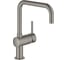 Смеситель для кухни Grohe Minta с поворотным U-изливом, темный графит матовый 32488AL0 1