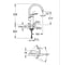 Смеситель для кухни Grohe Eurosmart, матовый чёрный 332022433 5