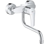 Смеситель для кухни Grohe Eurosmart, хром 31391003