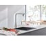 Смеситель для кухни Grohe Zedra SmartControl с вытяжным изливом 2jet, суперсталь 31886DC0 8